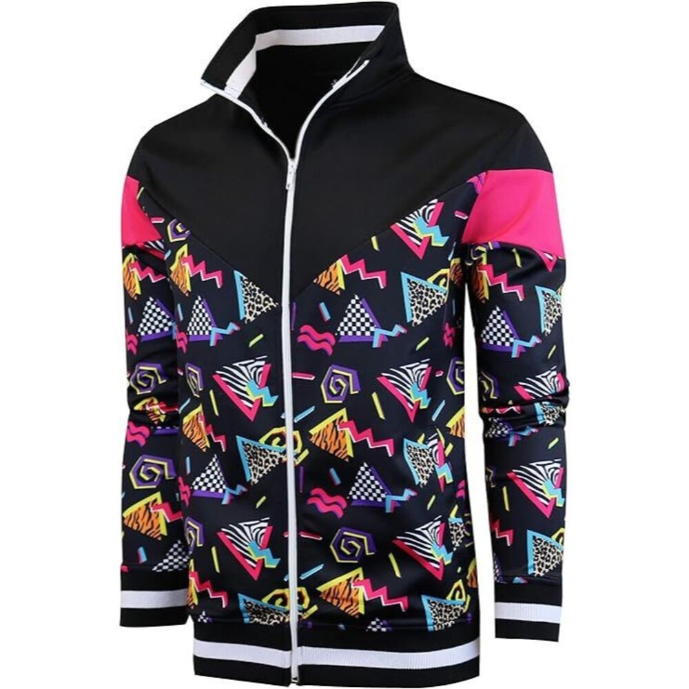SCREENSHOT Mens Urban‎ Hip Hop Premium Track Jacket, 3XL